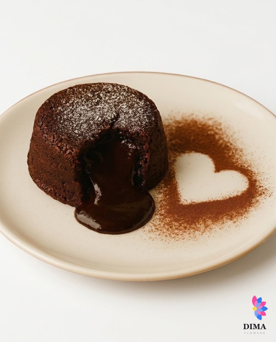 Molten Heart Lava Cake 1 piece